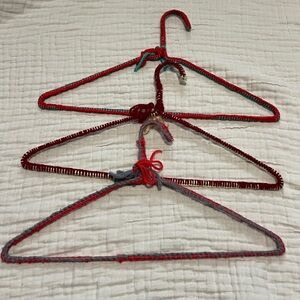 Vintage Yarn Wrapped Hangars